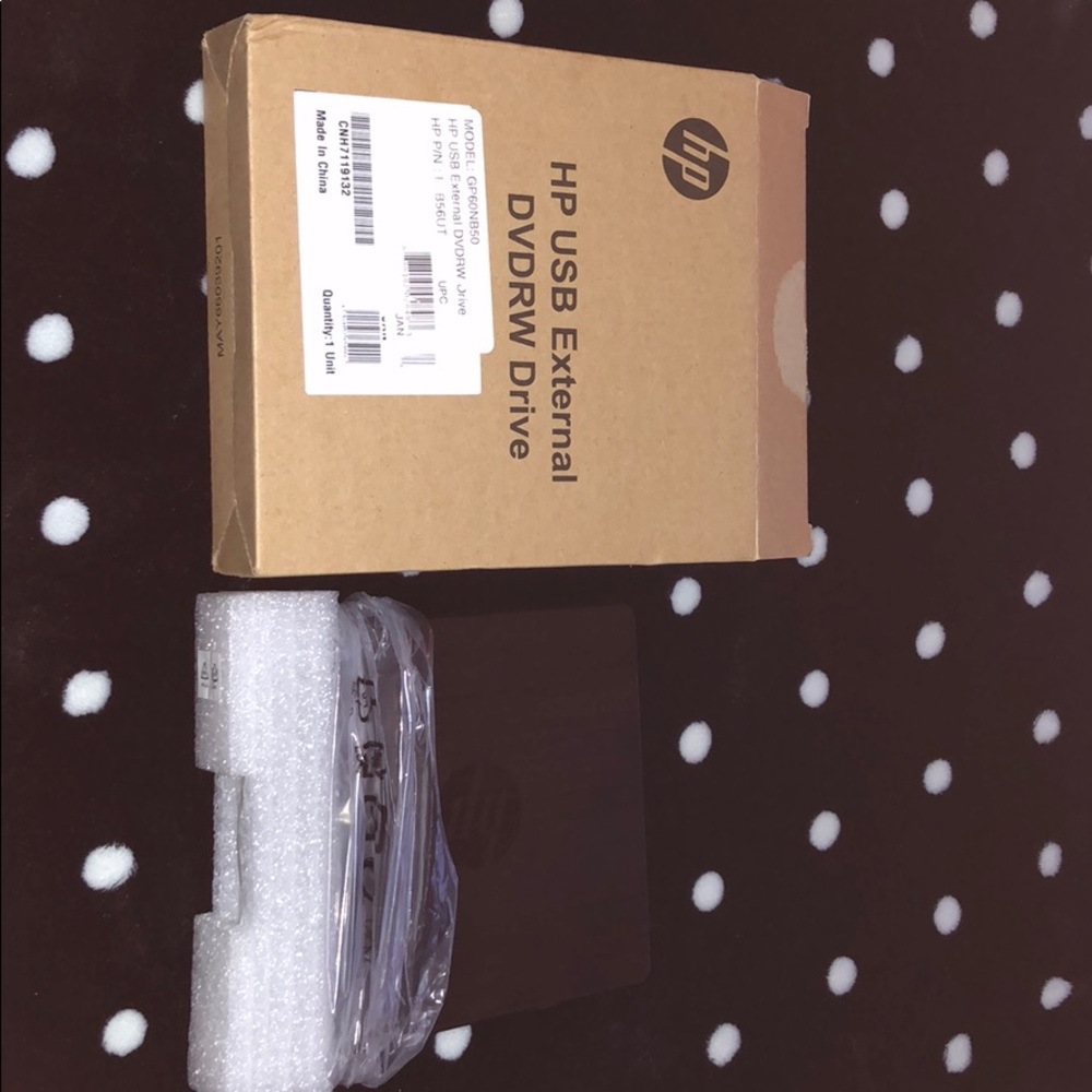 HP USB external DVDRW Drive brand new never used.